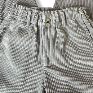 Women’s Urban Outfitter’s Little Lies Lt Grey Hayden Corduroy Cuffed Pants Sz S